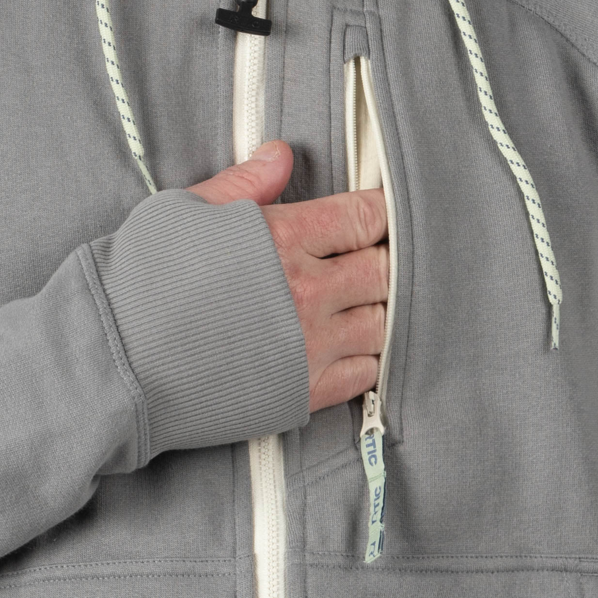 Men's Water-Repellent Full-Zip Hoodie image 5