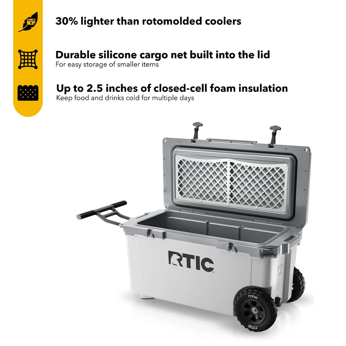 72 QT Ultra-Light Wheeled Cooler image 8